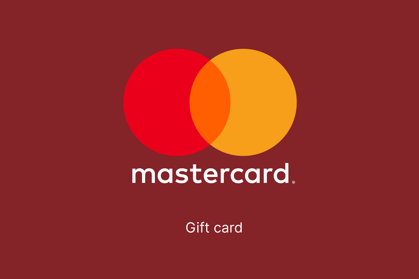 Mastercard Gift Card